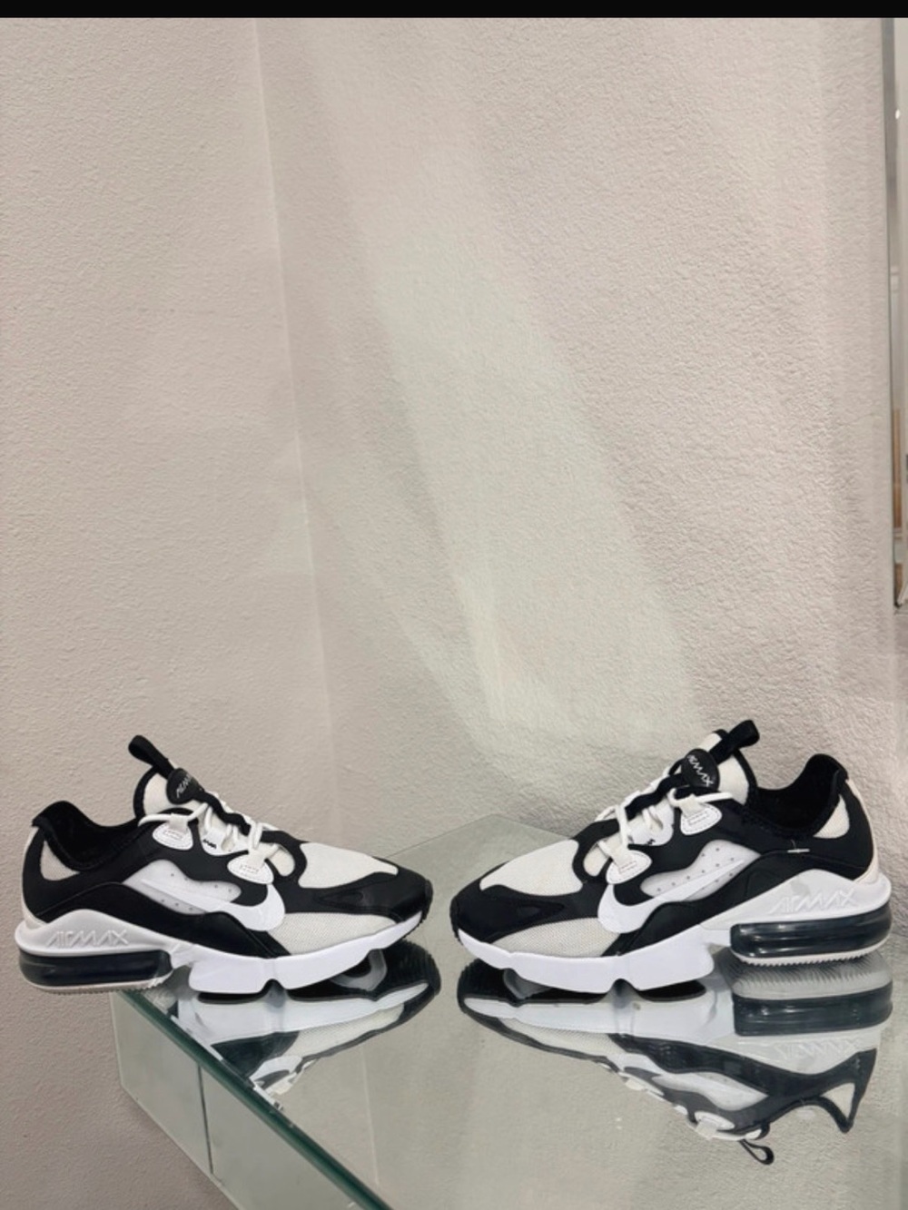 Nike Women’s Black and White Air Max Sneakers